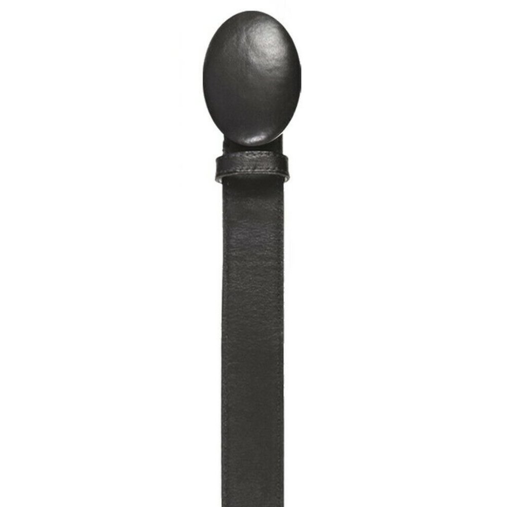 LOS ALTOS GENUINE LEATHER BLACK DEER WESTERN COWBOY BELT